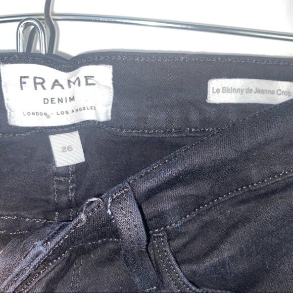 Frame Denim Colc403 Le Skinny Jeanne Crop - Picture 5 of 10